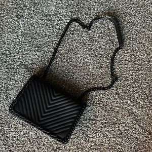 Black crossbody purse